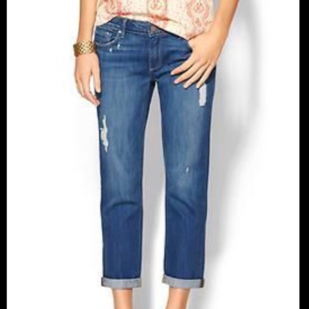 Paige Jimmy Jimmy Crop Jeans. Size 26.